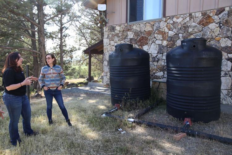 Gov. Brown visits home with dry well in Basin