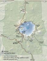 Crater Lake’s North Entrance Road is open