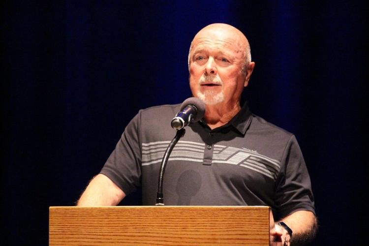 Danny Miles at 2022 OIT Hall of Fame induction ceremony