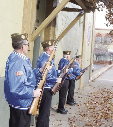 Rifle salute