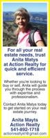 For all your real estate needs,