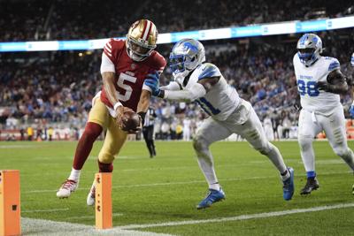 Lions 49ers Football